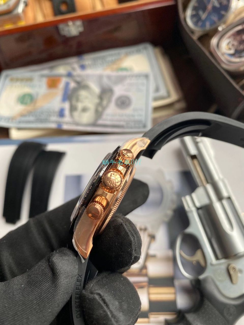 【 Video analysis NOOB Factory  Rolex  Replica Copy  Watches 】N Factory 全新2019年最新款～ Ditongna 咖啡猫超级4130自动机械 Movement  / R373