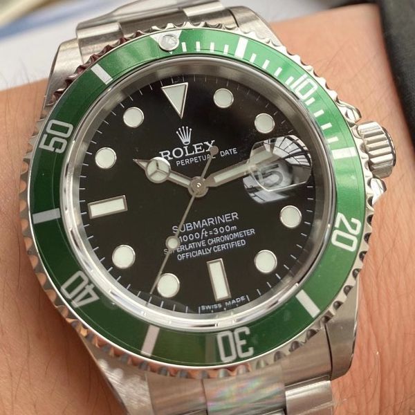 AR Factory  Rolex ROLEX复古 Submariner  Submariner 16610LV-93250 Replica Copy  Watches 