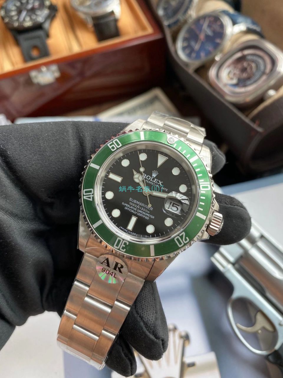 AR Factory  Rolex ROLEX复古 Submariner  Submariner 16610LV-93250 Replica Copy  Watches  / R665