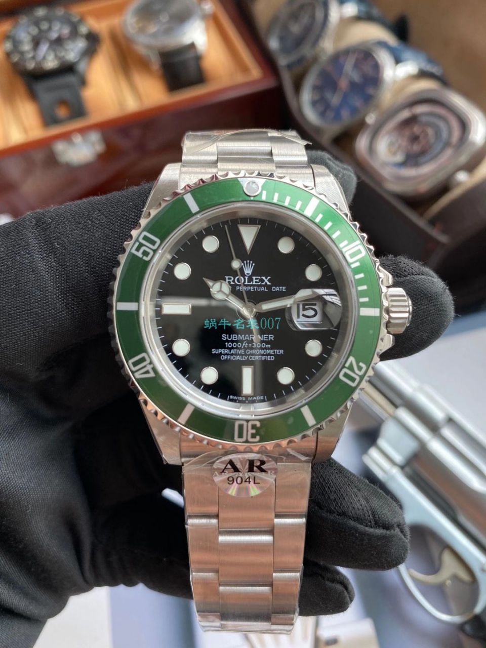 AR Factory  Rolex ROLEX复古 Submariner  Submariner 16610LV-93250 Replica Copy  Watches  / R665