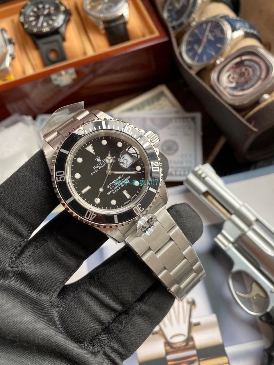 AR Factory  Rolex ROLEX复古 Submariner  Submariner 16610LV-93250 Replica Copy  Watches  / R665