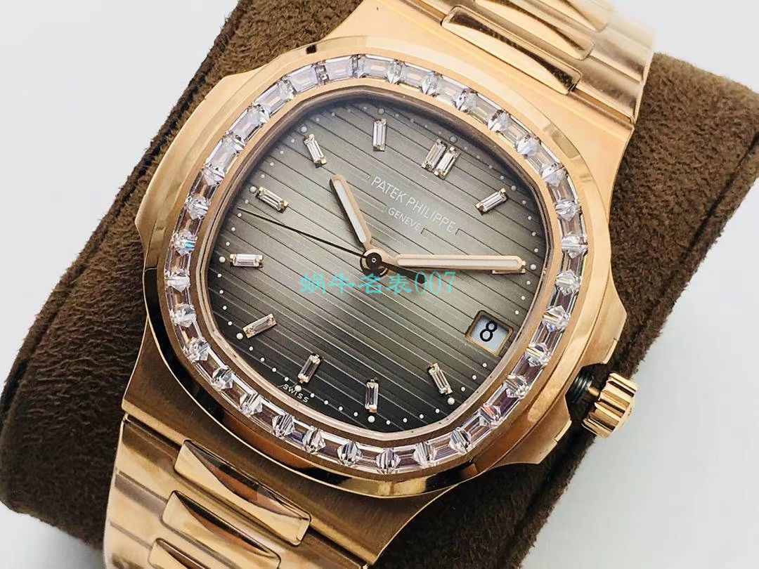 【PPF FactoryV4升级版强势来袭】 PATEK PHILIPPE  Replica Copy  Nautilus 5711/1A-010璀璨方钻 Replica Watches  / BD337