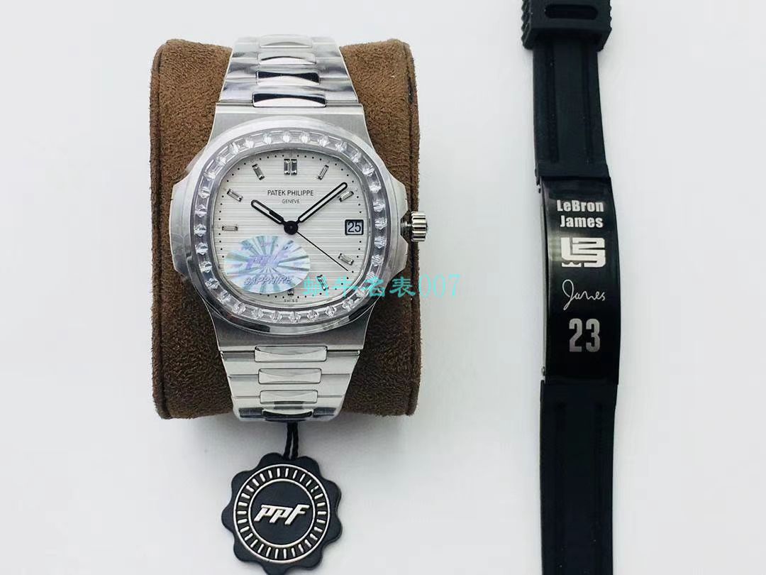 【PPF FactoryV4升级版强势来袭】 PATEK PHILIPPE  Replica Copy  Nautilus 5711/1A-010璀璨方钻 Replica Watches  / BD337