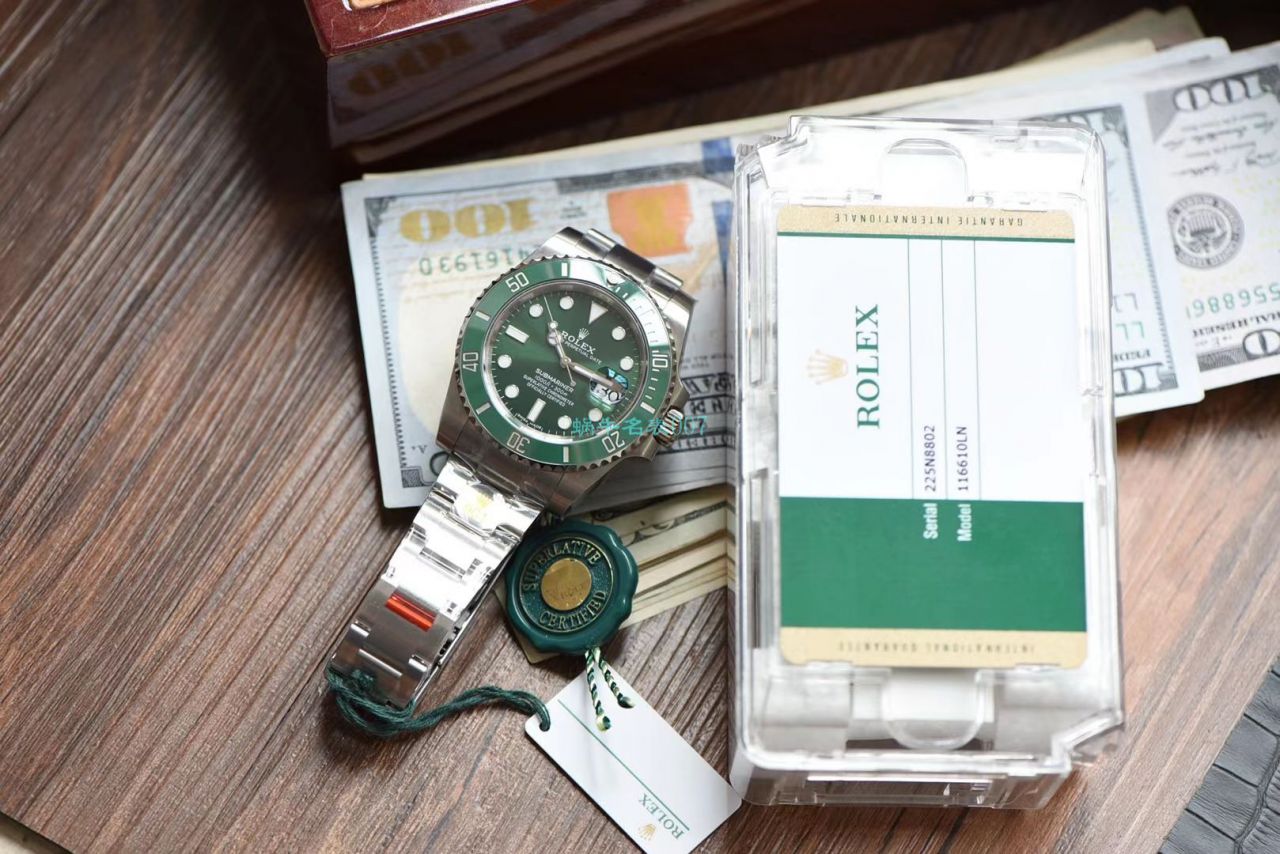 HBB-V6 Factory  Rolex  Submariner 1比1 Replica Watches 116610LV-97200 / R660
