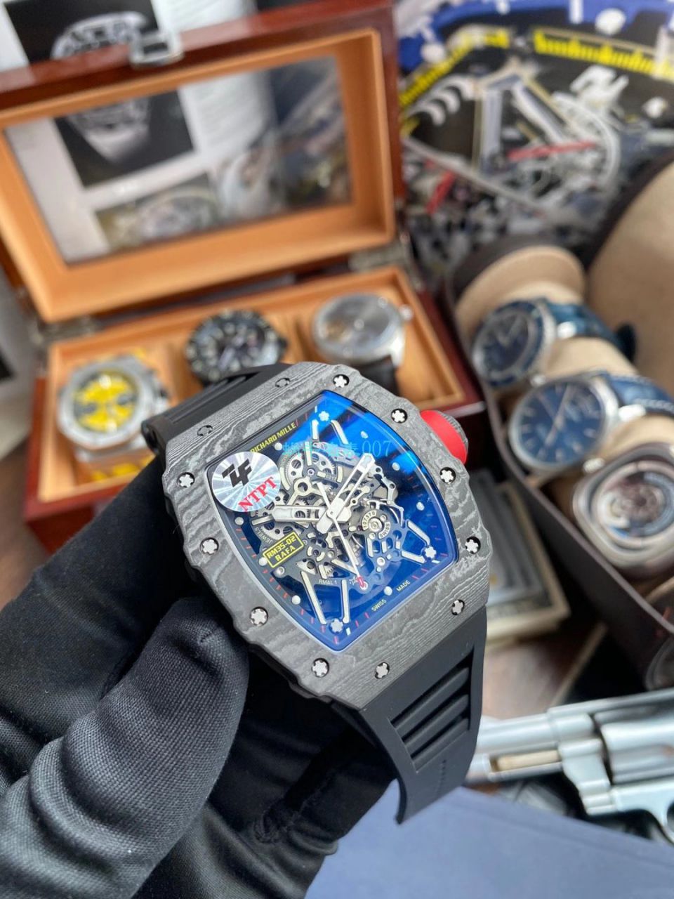 【 Video analysis 】ZF Factory 1比1 Replica Copy  RICHARD MILLE Richard Mille V3版本RM 35-02 Watches  / ZFRM035-02V3