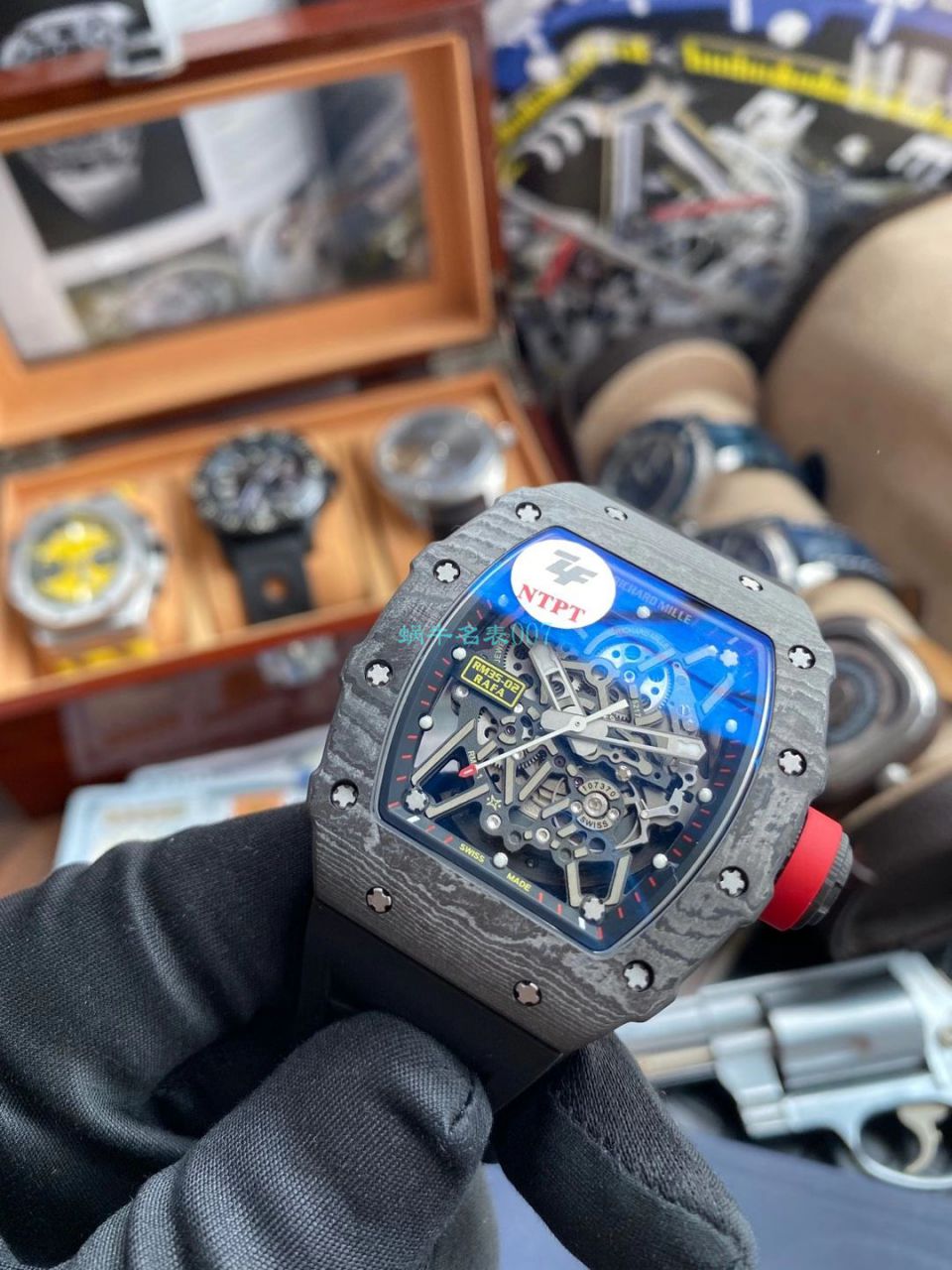 【 Video analysis 】ZF Factory 1比1 Replica Copy  RICHARD MILLE Richard Mille V3版本RM 35-02 Watches  / ZFRM035-02V3