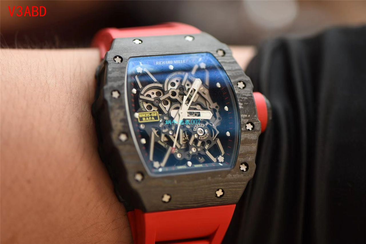 【 Video analysis 】ZF Factory 1比1 Replica Copy  RICHARD MILLE Richard Mille V3版本RM 35-02 Watches  / ZFRM035-02V3