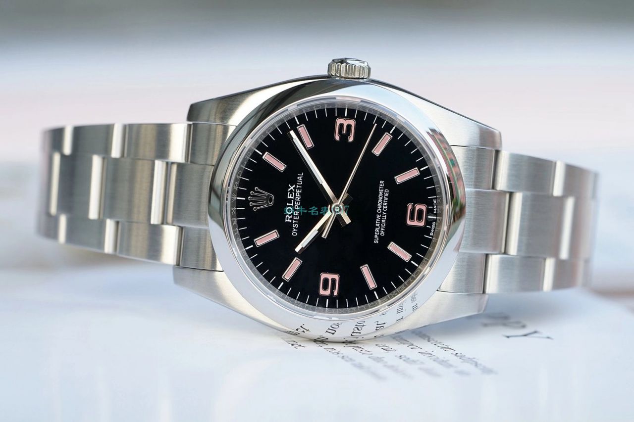 KRF Factory  Rolex  oyster perpetual 动系列116000黑盘1比1 Replica Watches  / R668