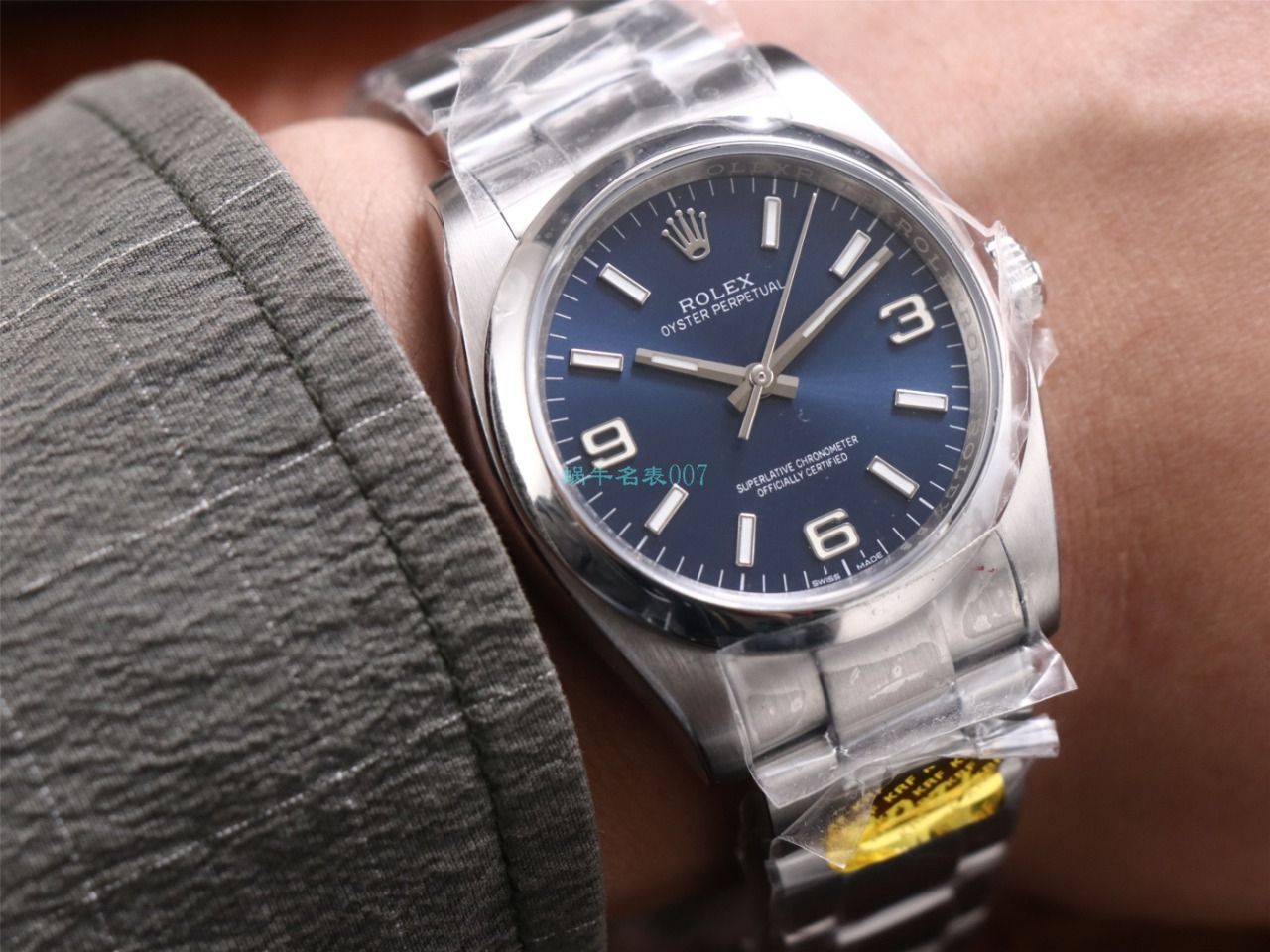 KRF Factory  Rolex  oyster perpetual 动系列116000黑盘1比1 Replica Watches  / R668