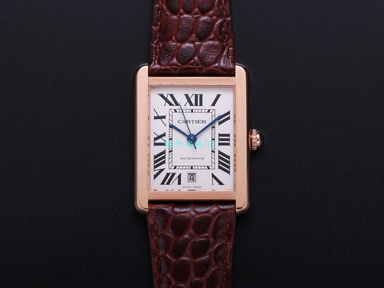 V9 Factory  Cartier  坦克系列 top  Knockoff  Watches W5200028（超大号） wrist watches  / K315