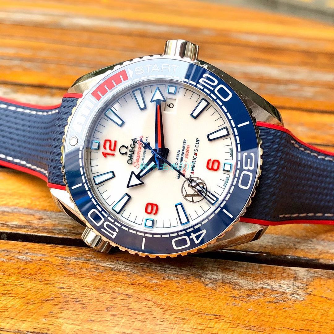 VS Factory 1比1 Replica Watches OMEGA Seamaster 系列海洋宇宙美洲杯限量版 wrist watches  / VS733