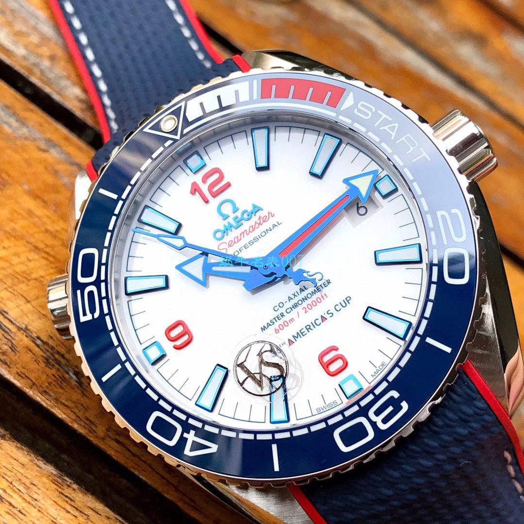 VS Factory 1比1 Replica Watches OMEGA Seamaster 系列海洋宇宙美洲杯限量版 wrist watches  / VS733