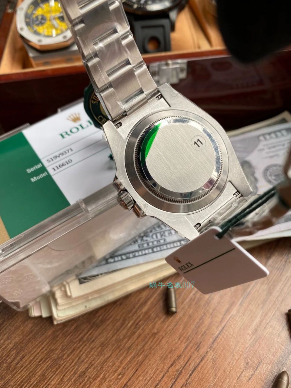 VS Factory 1比1 Replica Watches ROLEX Rolex  Submariner 3135 Movement  top  Replica Copy 116610LN-97200 Watches  / R669