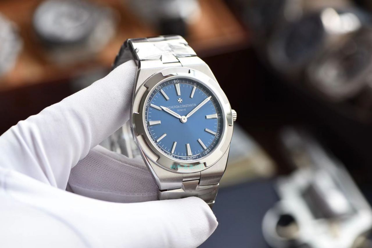 XF Factory Vacheron Constantin   Overseas 系列2000V High quality  Replica Copy  Watches 海外特别版骚蓝 / JS231
