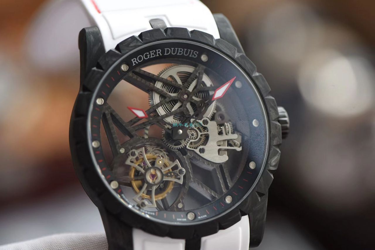 BBR Factory 最新罗杰杜彼王者系列 carbon fiber  Tourbillon 1比1 Replica Copy  Watches DBEX0577 wrist watches  / LJ090