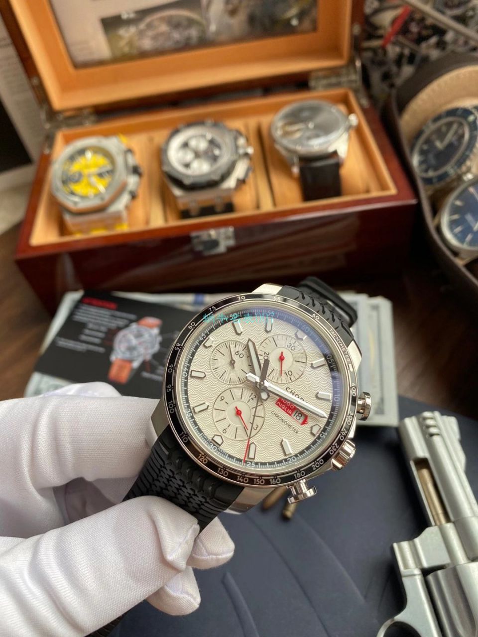 V7 Factory Chopard Chopard 经典赛车系列 top  Replica Copy  Watches 168571-3001 wrist watches  / XB071