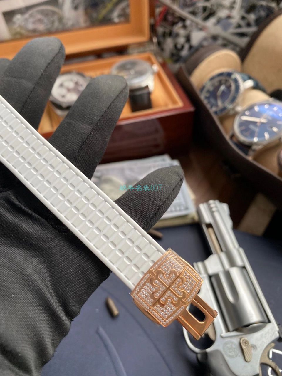 PPF Factory  PATEK PHILIPPE AQUANAUT top  Replica Watches 5069R-001女款 / BD337