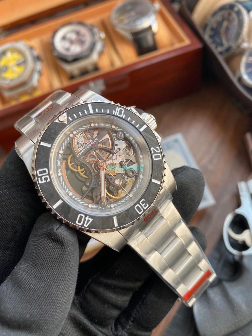 WWF Factory  Rolex 改装全镂空 Submariner 116610为原型 / R653
