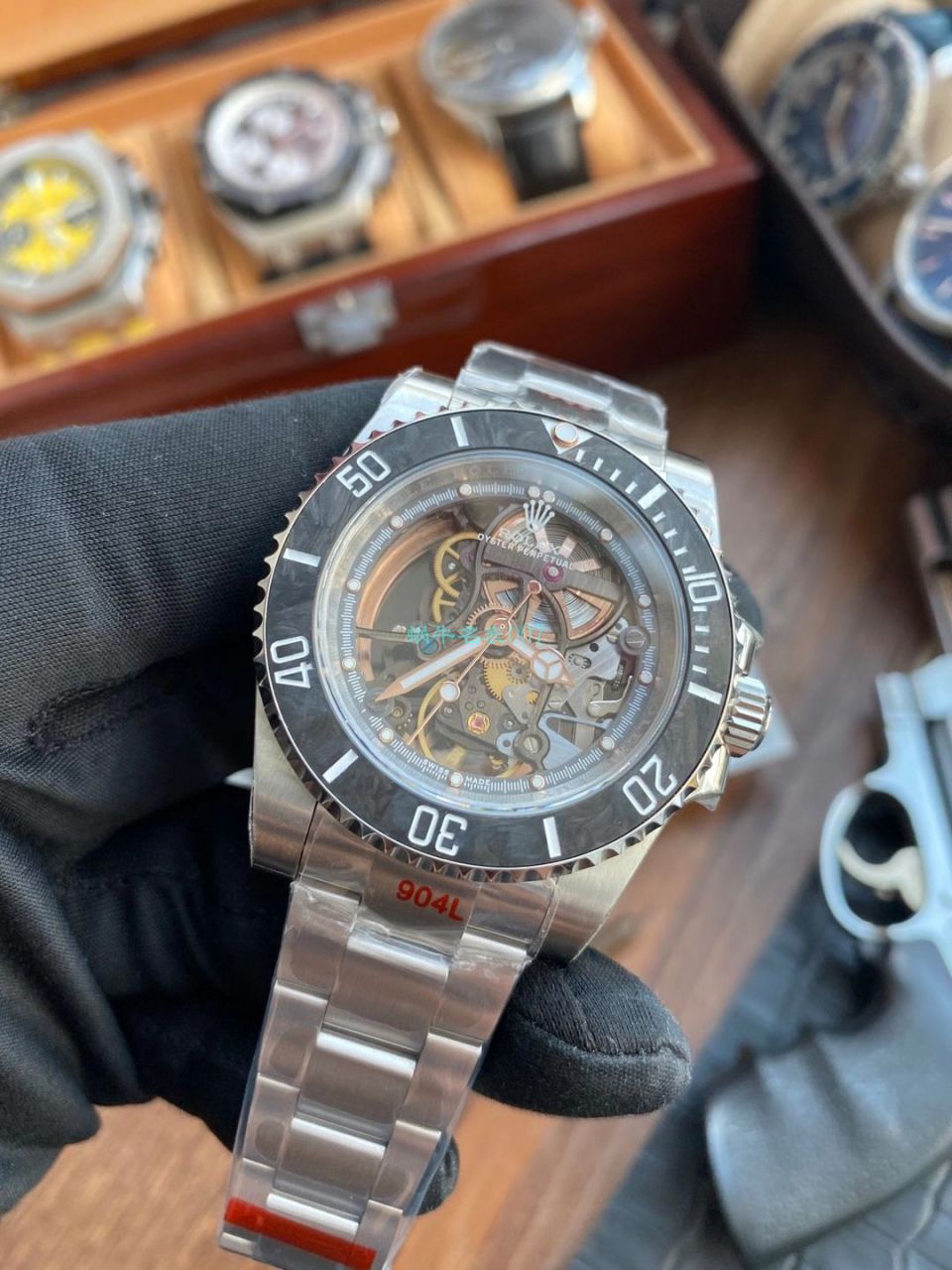 WWF Factory  Rolex 改装全镂空 Submariner 116610为原型 / R653