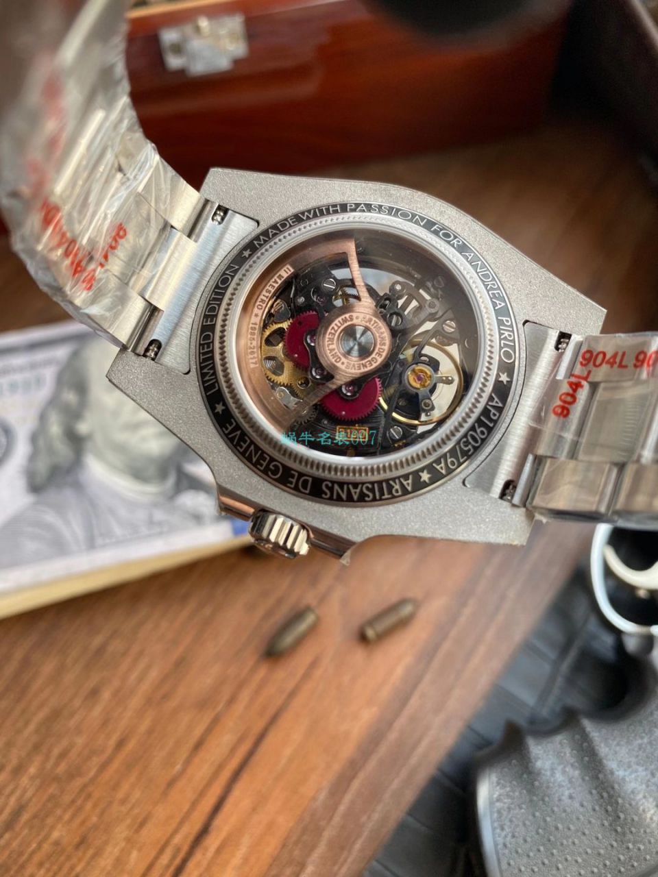 WWF Factory  Rolex 改装全镂空 Submariner 116610为原型 / R653