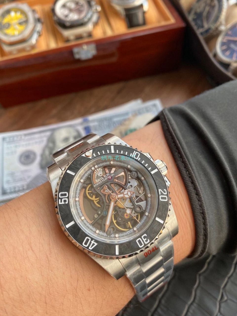 WWF Factory  Rolex 改装全镂空 Submariner 116610为原型 / R653