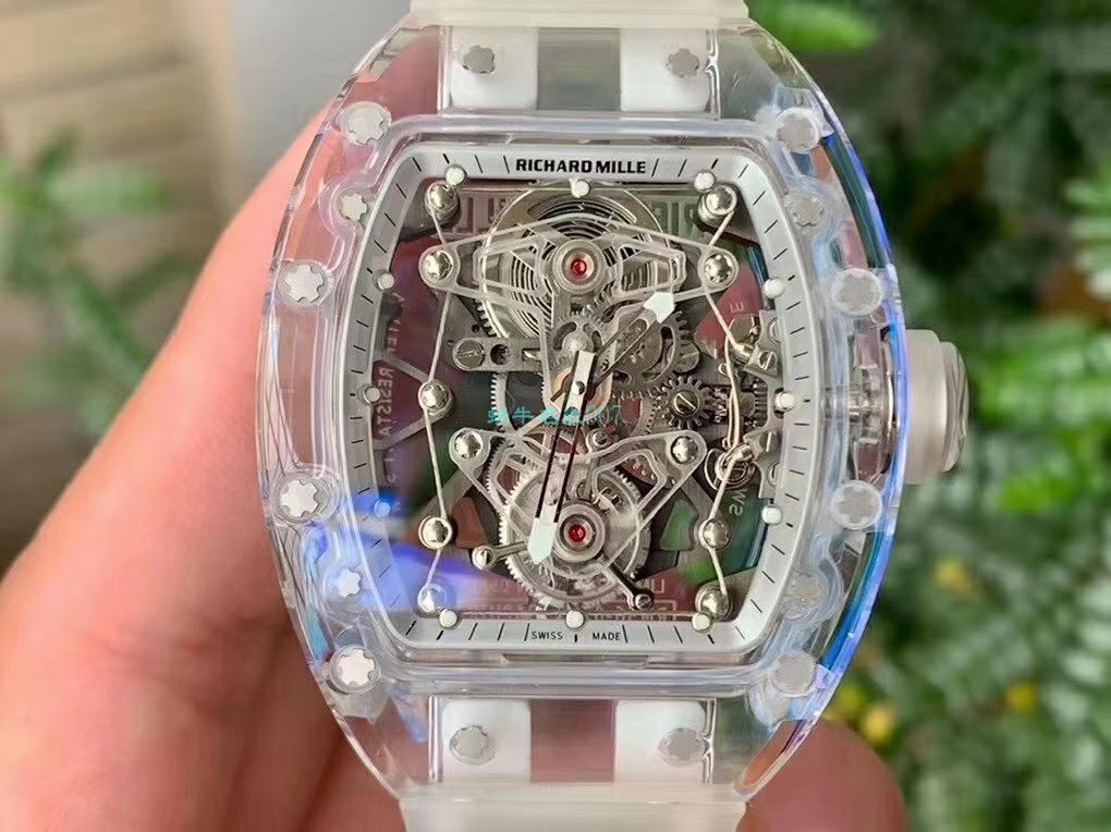 EUR  Factory 超级雪琉璃 RICHARD MILLE RM056，RM 56-02 Tourbillon  top  Replica Copy  Watches  / RM 56-02