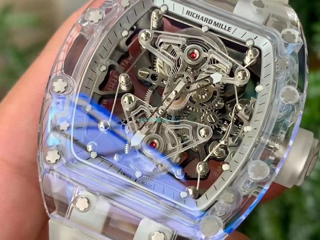 EUR  Factory 超级雪琉璃 RICHARD MILLE RM056，RM 56-02 Tourbillon  top  Replica Copy  Watches  / RM 56-02