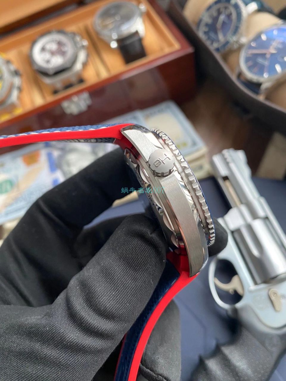 VS Factory 1比1 Replica Watches OMEGA Seamaster 系列海洋宇宙美洲杯限量版 wrist watches  / VS733