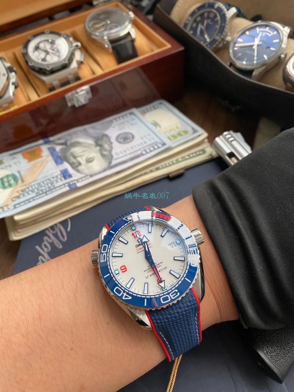 VS Factory 1比1 Replica Watches OMEGA Seamaster 系列海洋宇宙美洲杯限量版 wrist watches  / VS733