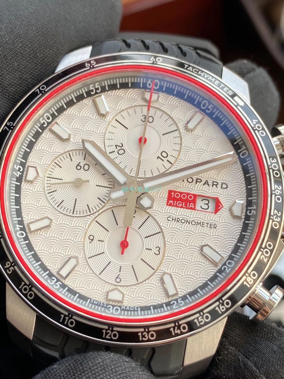 V7 Factory  Chopard 经典赛车 MILLE MIGLIA 2017 RACE EDITION  Replica Copy 168571-3002 wrist watches  / XB076