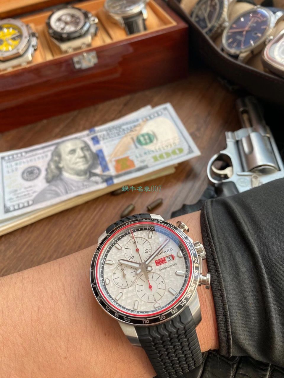 V7 Factory  Chopard 经典赛车 MILLE MIGLIA 2017 RACE EDITION  Replica Copy 168571-3002 wrist watches  / XB076