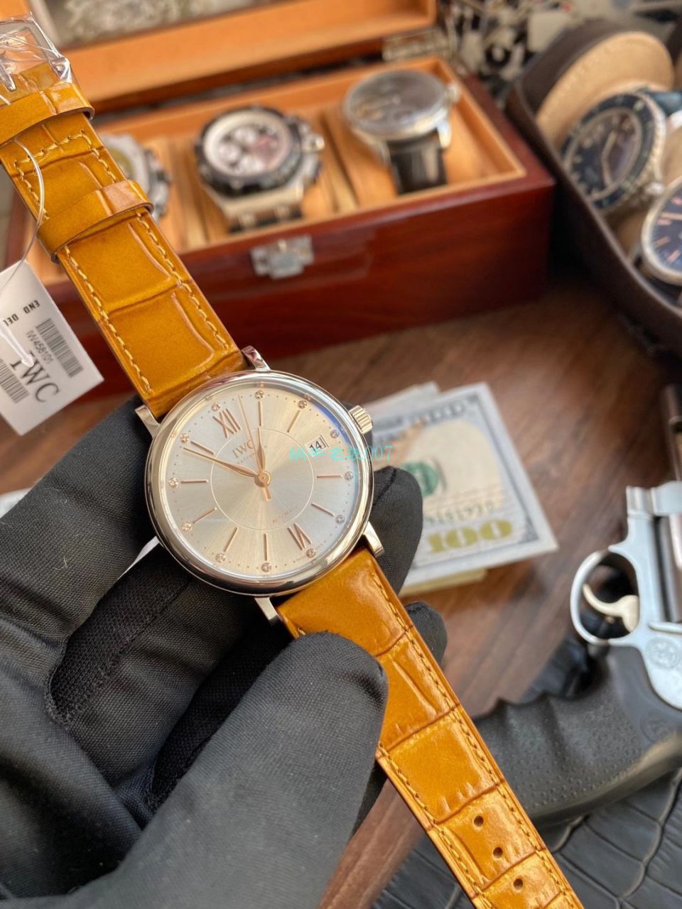 V7 Factory  IWC 柏涛菲诺1比1 Replica Watches 女装IW458101 wrist watches  / WG583