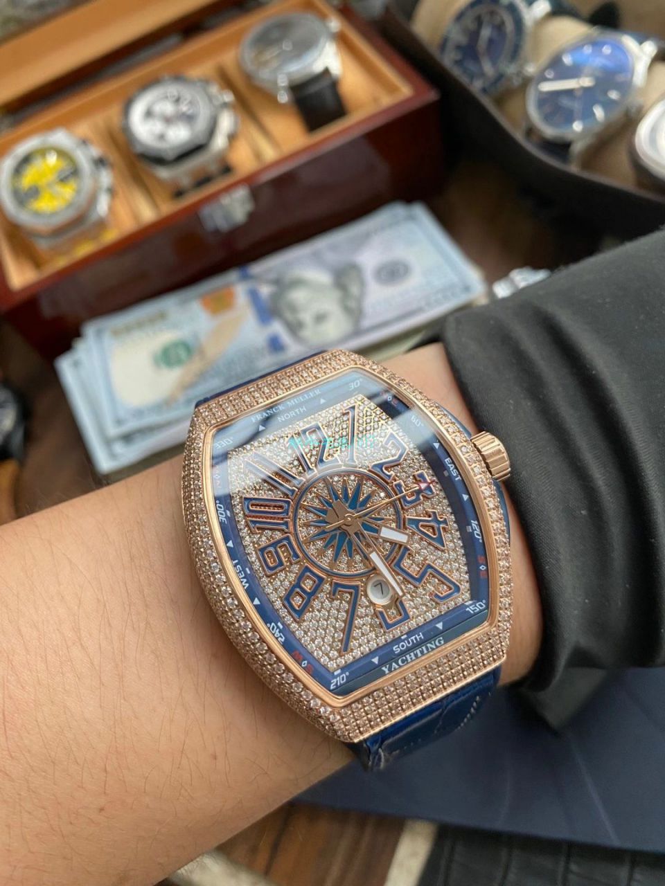 ABF Factory  Franck Muller Franck Muller YACHTING系列V45 1比1 Replica Watches  / FL081