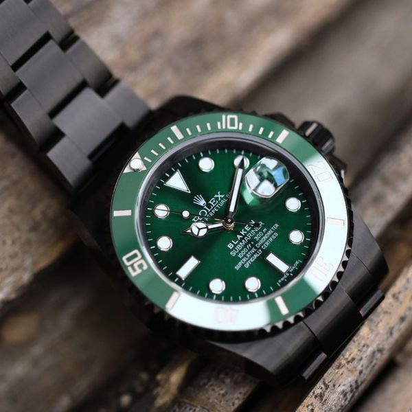 V9 Factory  Rolex 水鬼 top  Replica Watches BLAKEN  SUBMARINER  DATE LV官方同款曜黑改装版