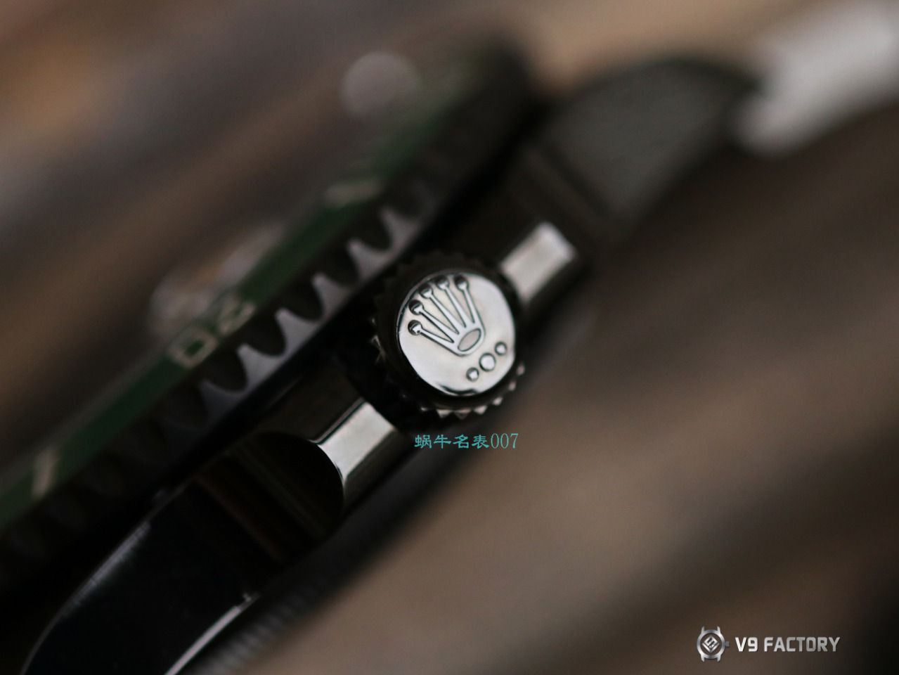 V9 Factory  Rolex 水鬼 top  Replica Watches BLAKEN  SUBMARINER  DATE LV官方同款曜黑改装版 / R670
