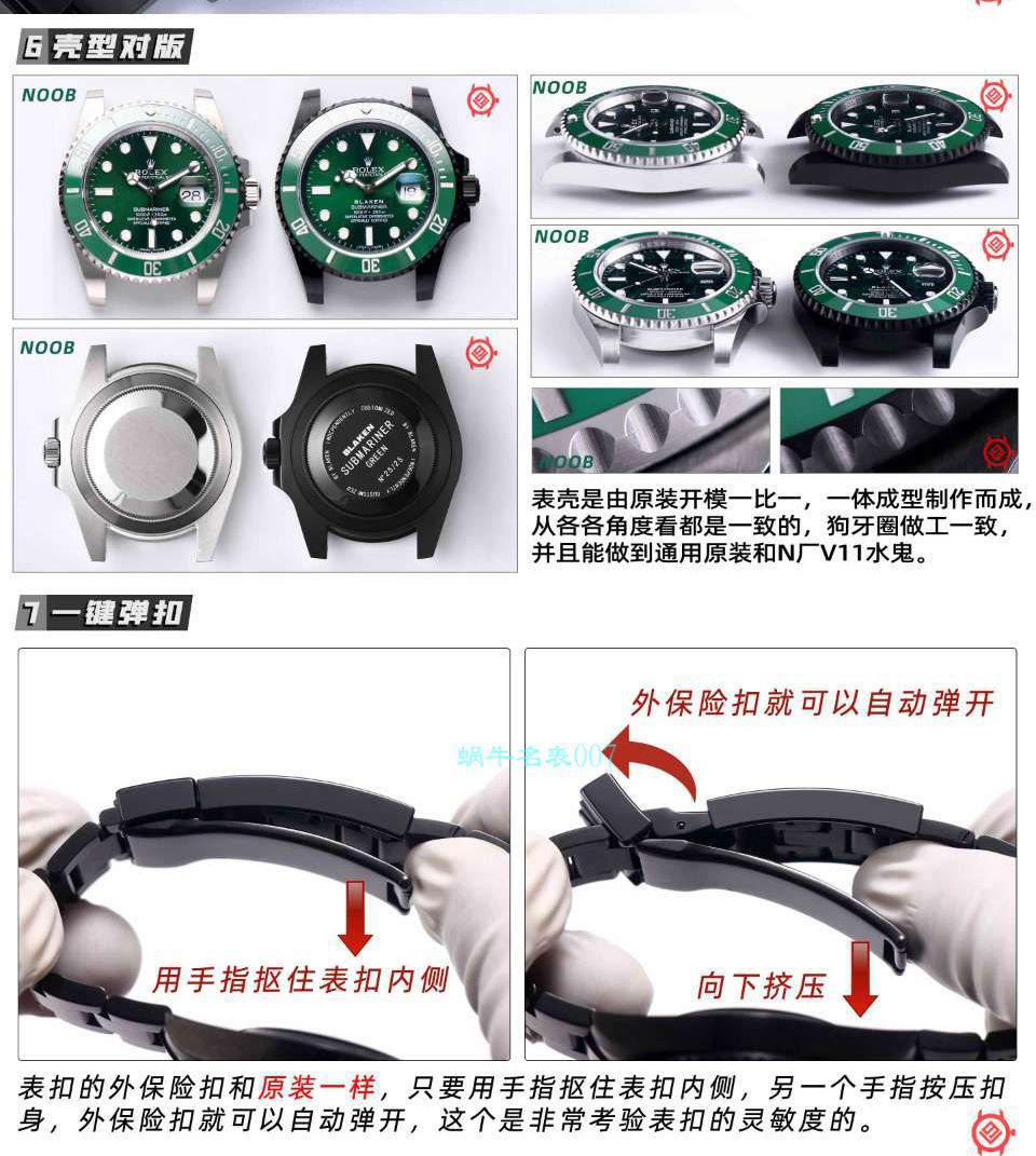 V9 Factory  Rolex 水鬼 top  Replica Watches BLAKEN  SUBMARINER  DATE LV官方同款曜黑改装版 / R670