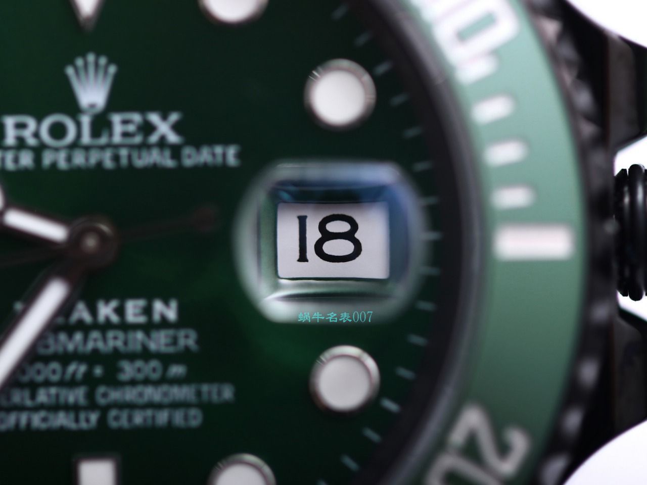 V9 Factory  Rolex 水鬼 top  Replica Watches BLAKEN  SUBMARINER  DATE LV官方同款曜黑改装版 / R670