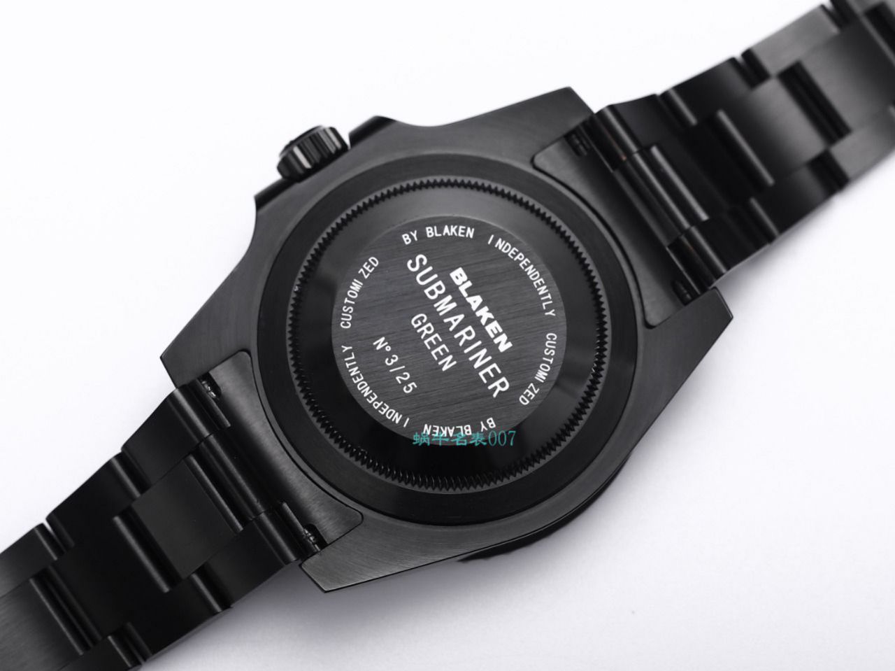 V9 Factory  Rolex 水鬼 top  Replica Watches BLAKEN  SUBMARINER  DATE LV官方同款曜黑改装版 / R670