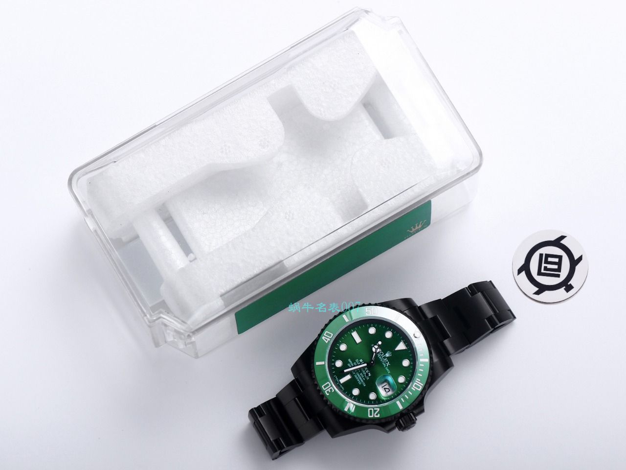 V9 Factory  Rolex 水鬼 top  Replica Watches BLAKEN  SUBMARINER  DATE LV官方同款曜黑改装版 / R670
