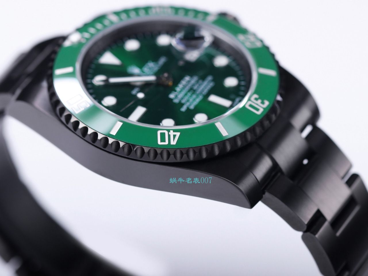 V9 Factory  Rolex 水鬼 top  Replica Watches BLAKEN  SUBMARINER  DATE LV官方同款曜黑改装版 / R670