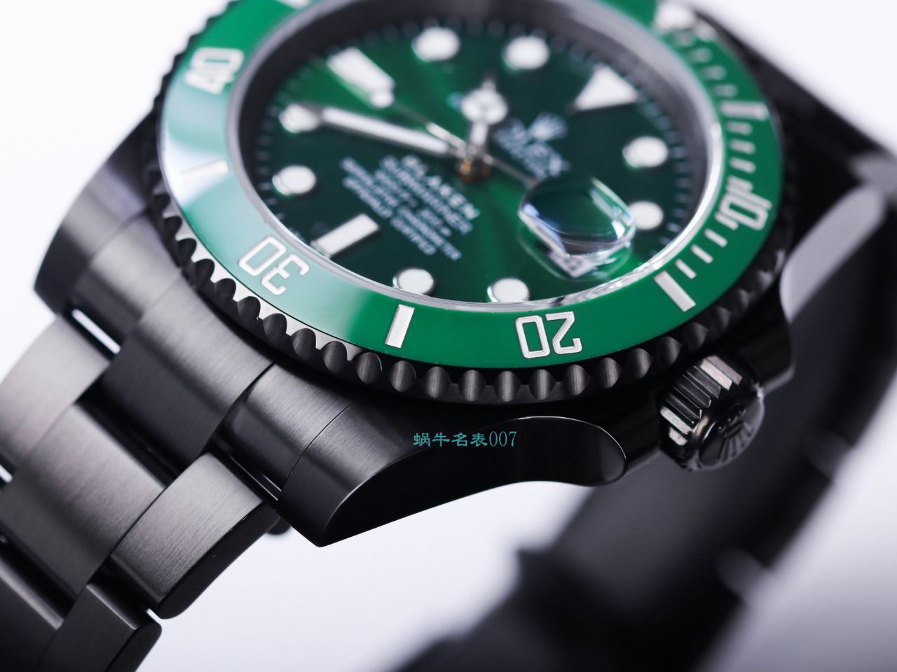 V9 Factory  Rolex 水鬼 top  Replica Watches BLAKEN  SUBMARINER  DATE LV官方同款曜黑改装版 / R670