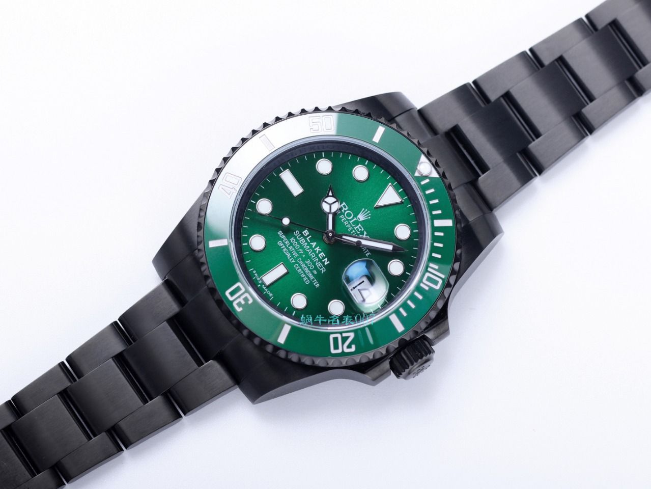V9 Factory  Rolex 水鬼 top  Replica Watches BLAKEN  SUBMARINER  DATE LV官方同款曜黑改装版 / R670