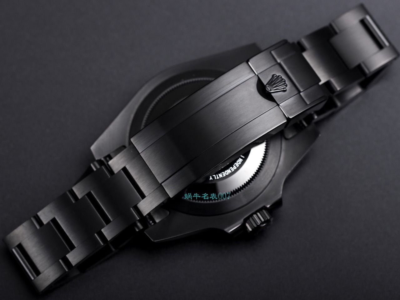 V9 Factory  Rolex 水鬼 top  Replica Watches BLAKEN  SUBMARINER  DATE LV官方同款曜黑改装版 / R670