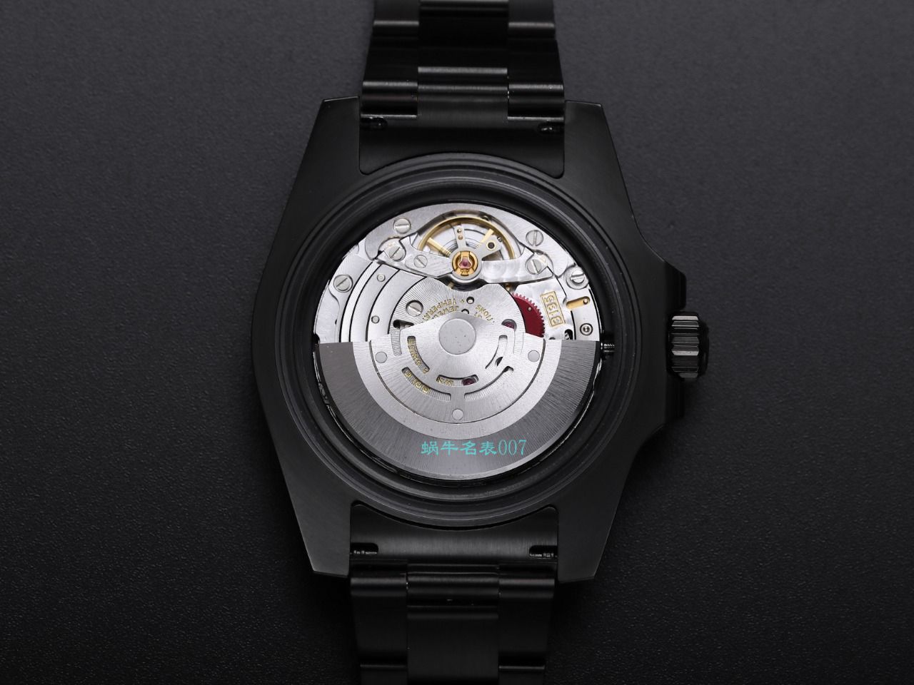 V9 Factory  Rolex 水鬼 top  Replica Watches BLAKEN  SUBMARINER  DATE LV官方同款曜黑改装版 / R670
