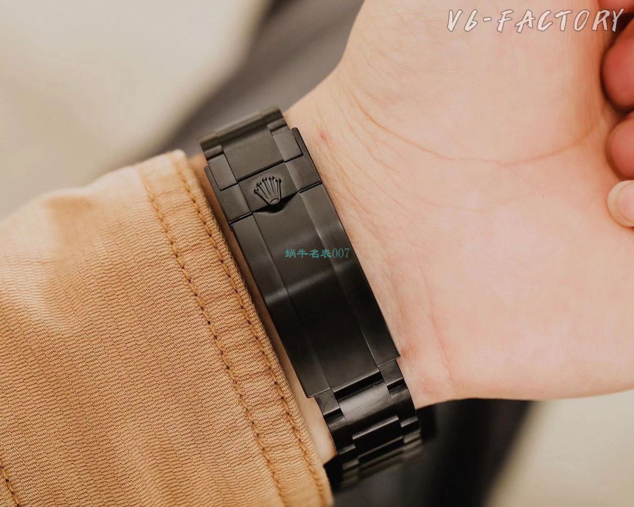 V6 Factory 魔改装 Rolex  Submariner 暗夜黑特别版 Replica Copy BLAKEN 116610LN SUBMARINER DATE Watches  / R672