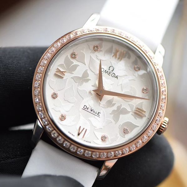 【评测视频】SSS Factory OMEGA碟飞系列蝶舞1比1 Replica 女士 Watches 424.27.33.60.52.001 wrist watches 