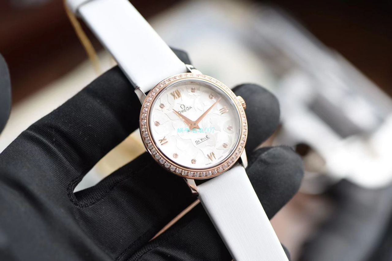 【评测视频】SSS Factory OMEGA碟飞系列蝶舞1比1 Replica 女士 Watches 424.27.33.60.52.001 wrist watches  / VS737