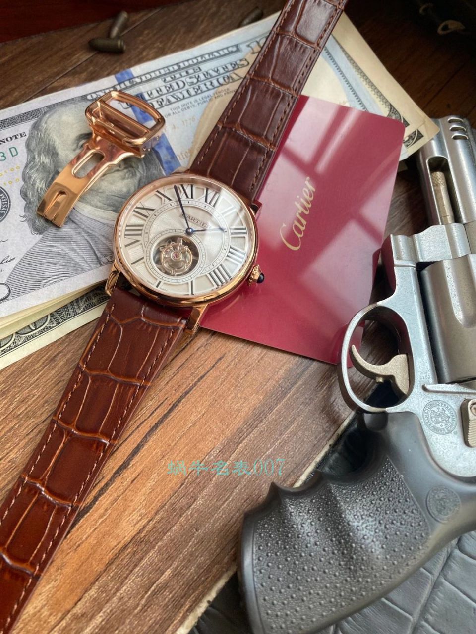 BBR Factory  Cartier  ROTONDE DE  Cartier   High quality  Replica Copy  Tourbillon  Watches W1556216 wrist watches  / K318