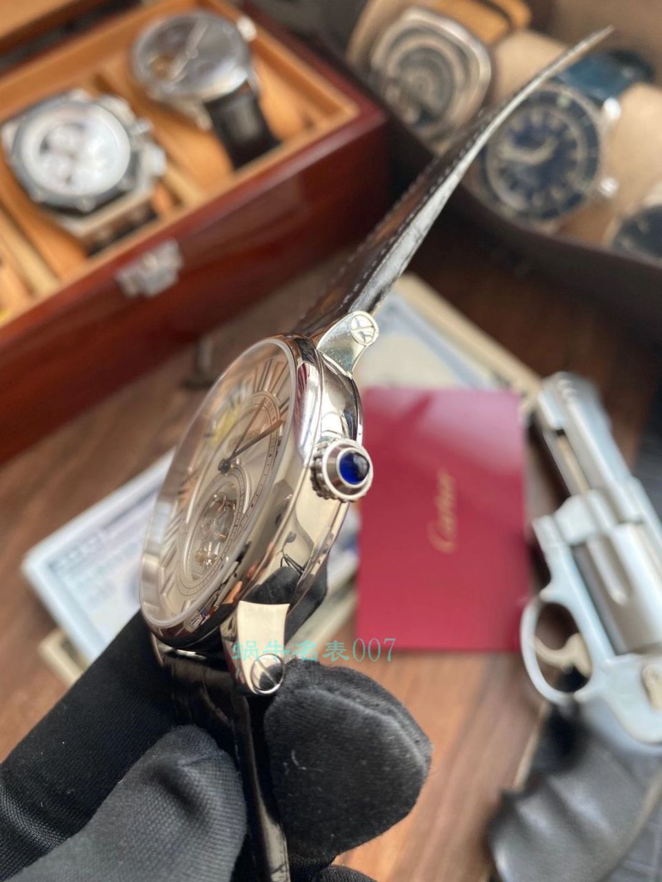 BBR Factory  Cartier  ROTONDE DE  Cartier   High quality  Replica Copy  Tourbillon  Watches W1556216 wrist watches  / K318