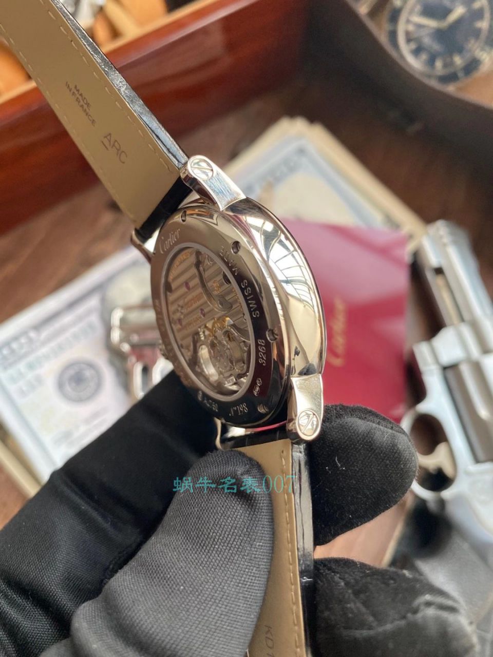 BBR Factory  Cartier  ROTONDE DE  Cartier   High quality  Replica Copy  Tourbillon  Watches W1556216 wrist watches  / K318